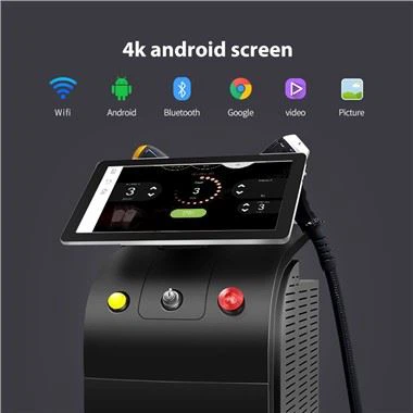 Sópran títan með tvöföldu handfangi til að fjarlægja hár