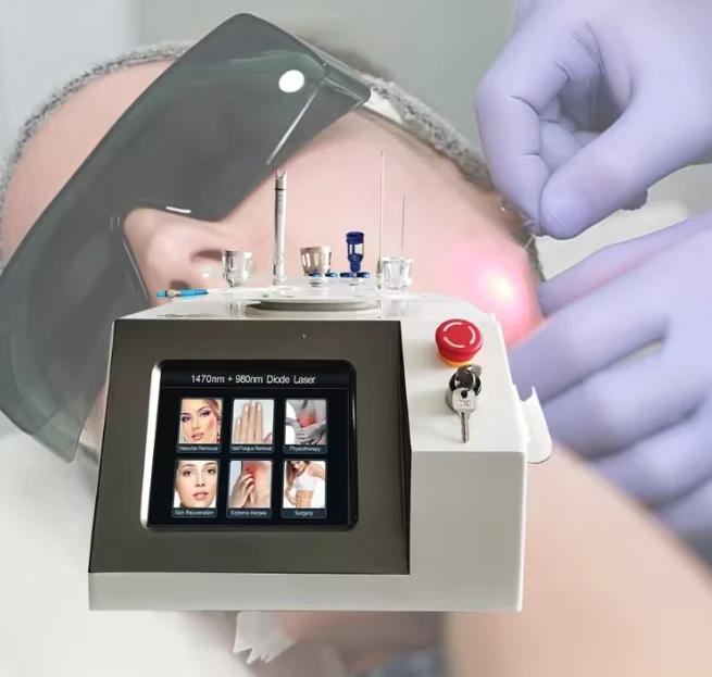 High Power 1470nm + 980nm Diode Laser Machine