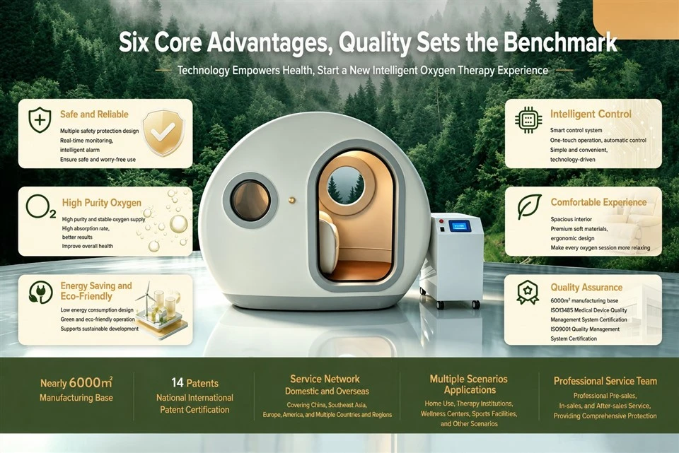 Mild Hyperbaric Oxygen Chamber For Wellness & Professional Facilities high quality